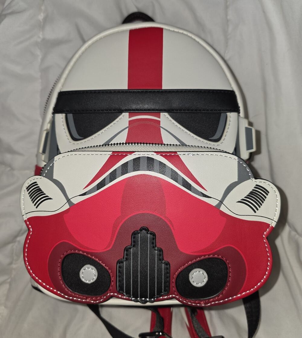 NWOT loungefly Disney star wars stormtrooper mini backpack bookbag purse!